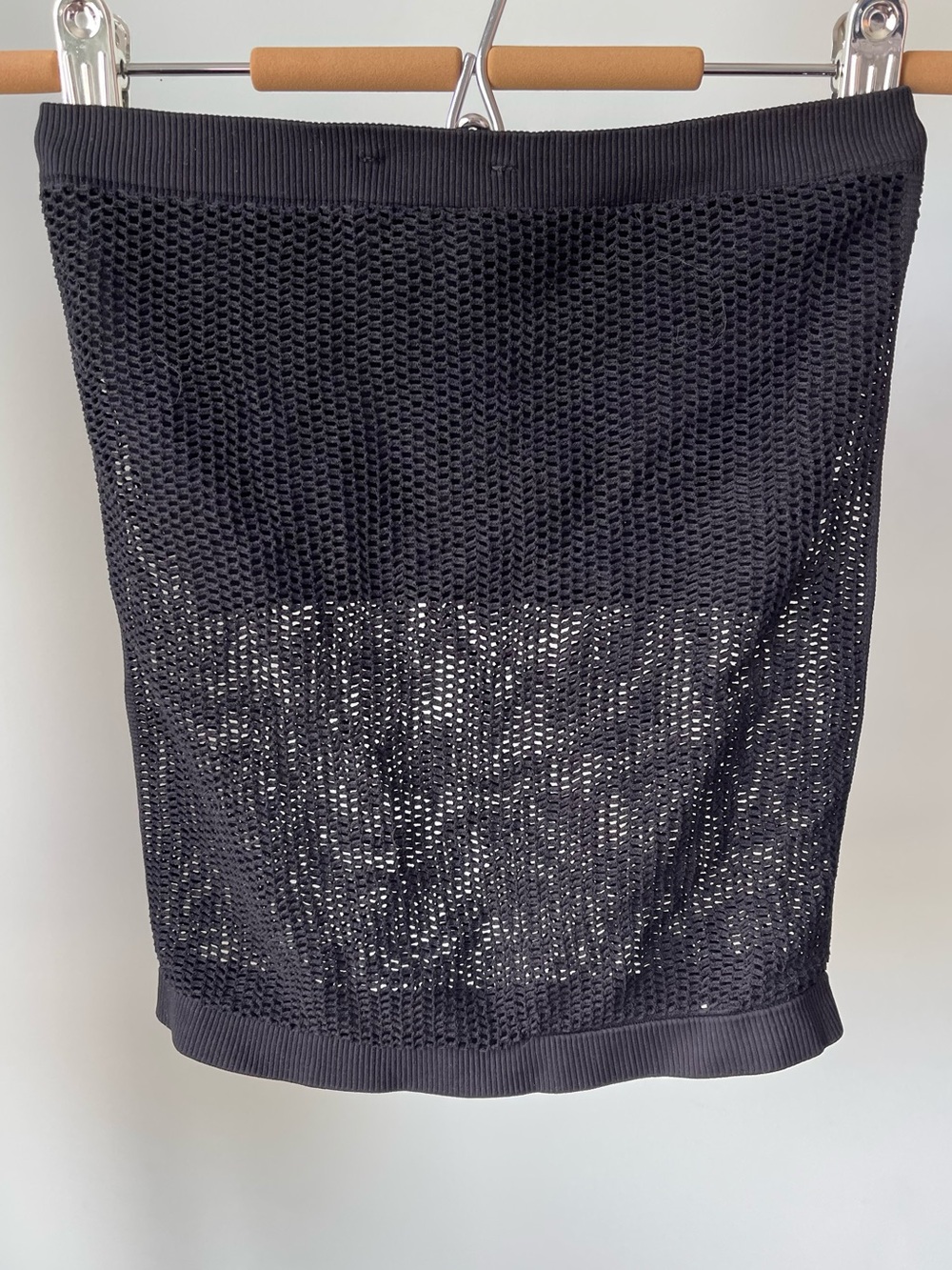 BEBE Mesh tube top